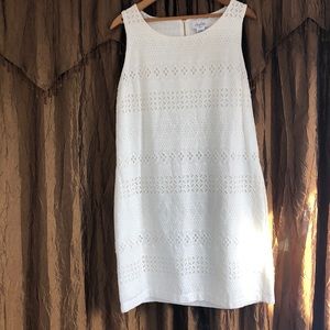 Heyton  lined white dress good shape size 10